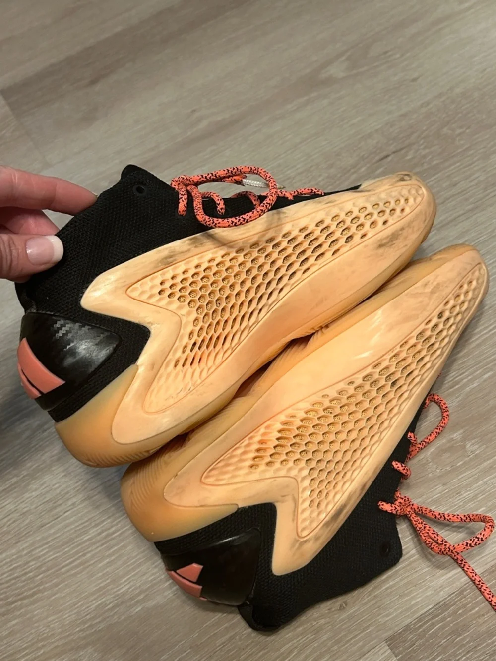 adidas AE 1 With Love Anthony Edward’s Sneakers TWO DIFFERENT SIZES 5.5 and 6.5